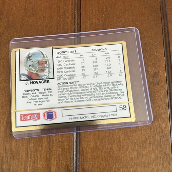 Jay Novacek - Picture 2 of 2